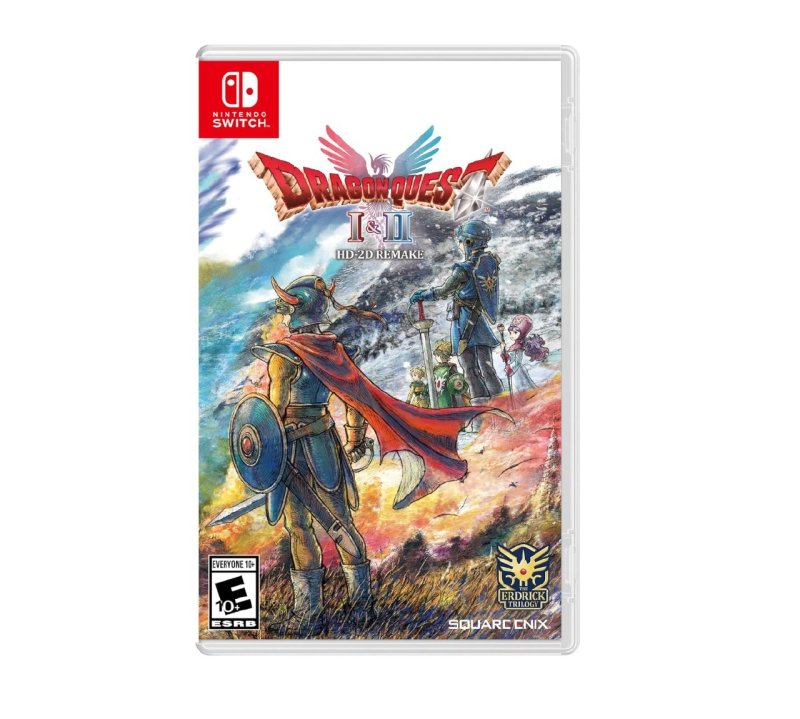 Dragon Quest I & II HD-2D Remake, Mídia Física, Switch