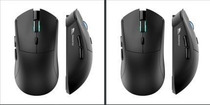 Mouse Gamer Sem Fio SMAILWOLF RS7 com Sensor PAW3311