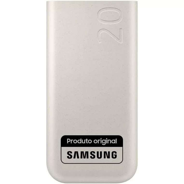 Carregador Portátil Samsung 20000mAh com 3 USB-C e 45W