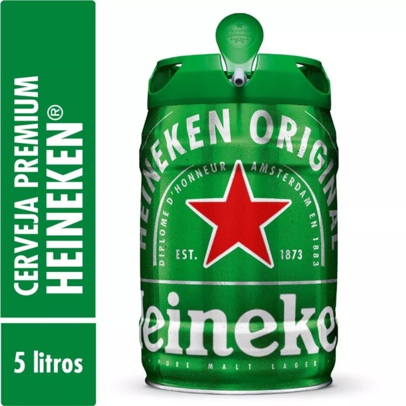 Cerveja Heineken Barril 5L