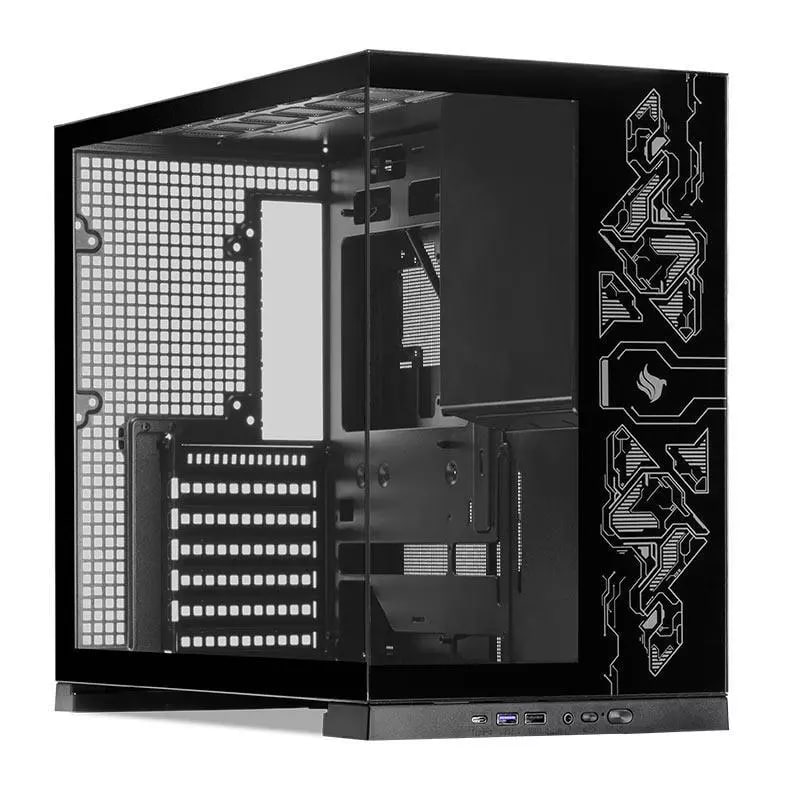 Gabinete Gamer Pichau Cypher, Mid-Tower, Lateral de Vidro