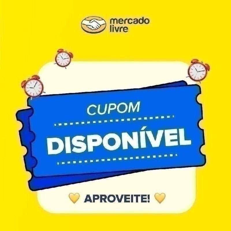 Cupom Mercado Livre com 10% OFF em R$ 149
