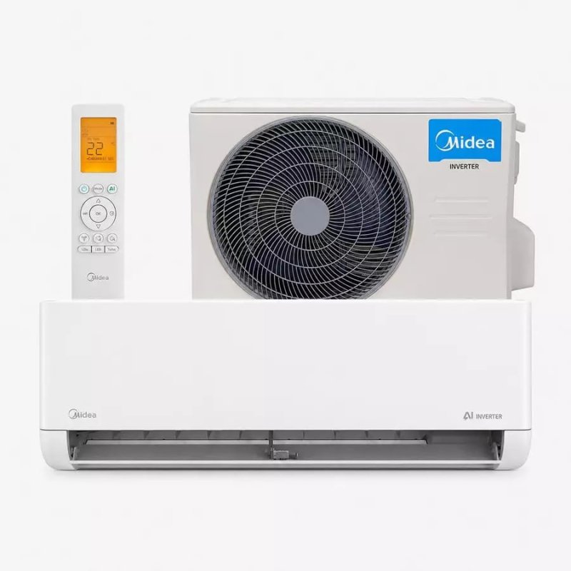 Ar Condicionado Split Midea Inverter AI Ecomaster 12.000 BTU/h Frio 127V