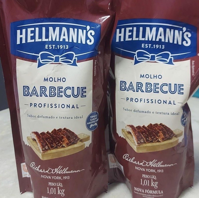 Hellmann'S Profissional Molho Barbecue Sabor Defumado 1,01Kg
