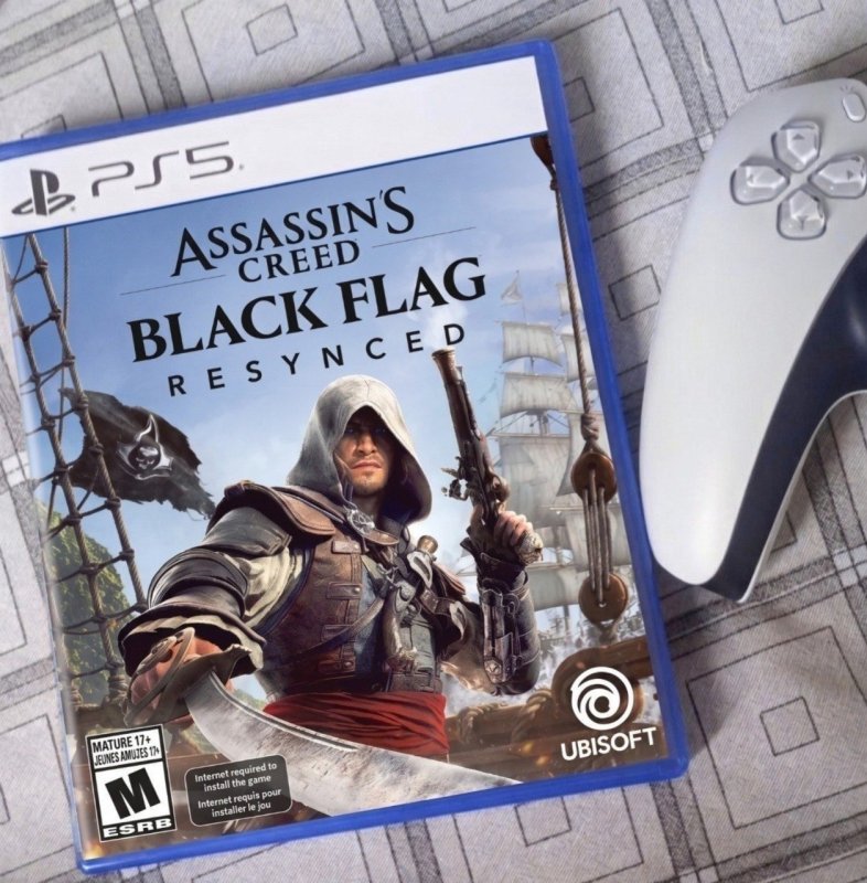 Assassins Creed Black Flag Resynced para PS5 Mídia Física