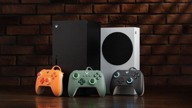 Controle Xbox 8Bitdo Ultimate C para Xbox, licenciado, com Hall Effect