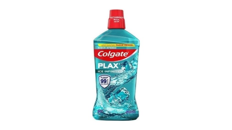 Enxaguante Bucal Colgate Plax Ice Infinity 1l