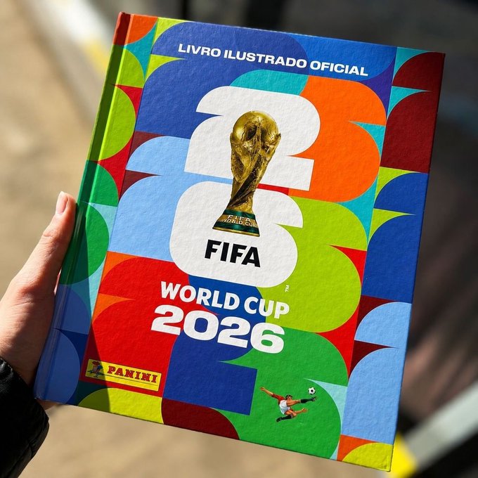 Álbum Copa do Mundo 2026 - FIFA WorldCup 2026 com Capa Dura