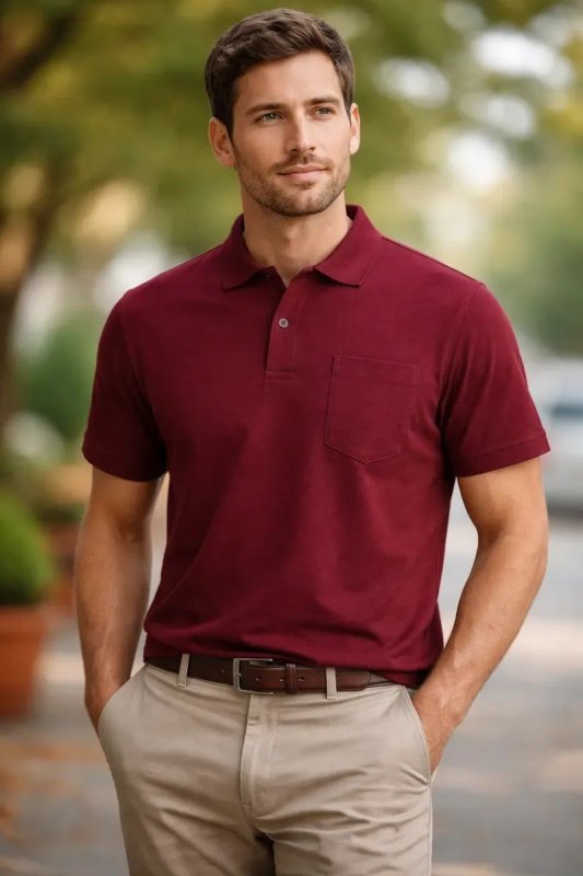 Kit 5 Camisetas Polo Bolso Masculina Camisa Sortida Revenda