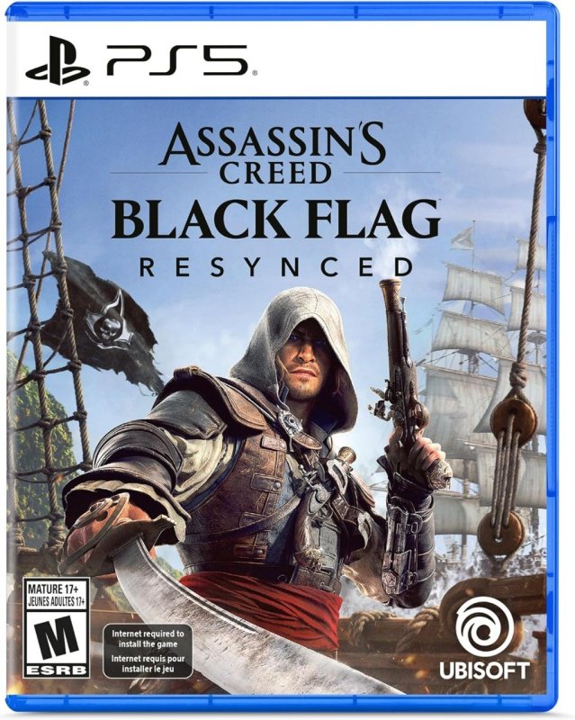 Assassin's Creed Black Flag Resynced para PS5