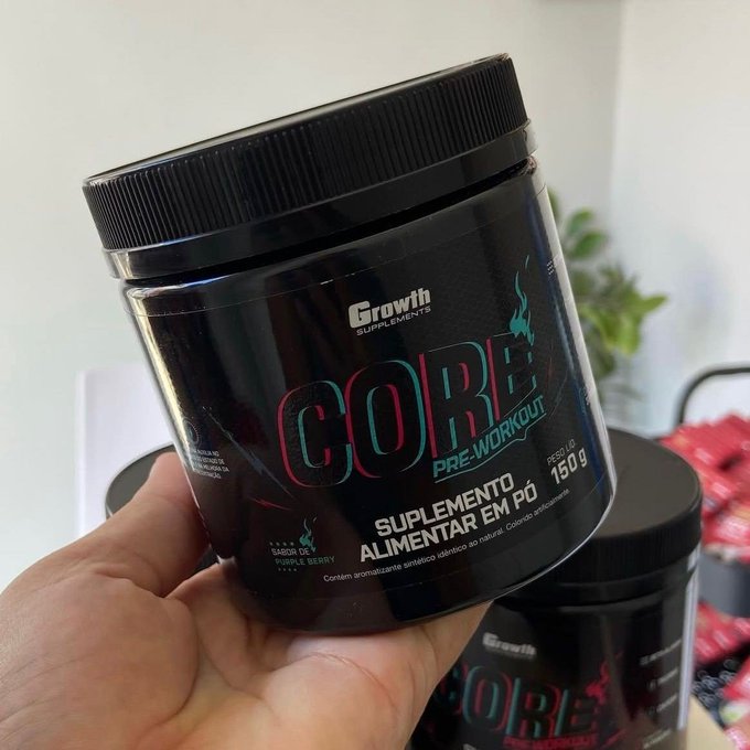 Pré Treino Core 150g Growth com Frete Grátis