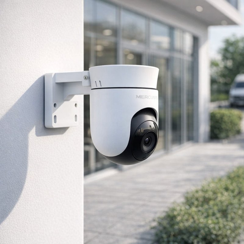 Mercusys MC510 Câmera de Segurança Wi-Fi 2K 360° Externa