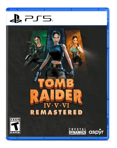 Tomb Raider Iv-vi Remastered Starring Lara Croft Ps5 Fisico