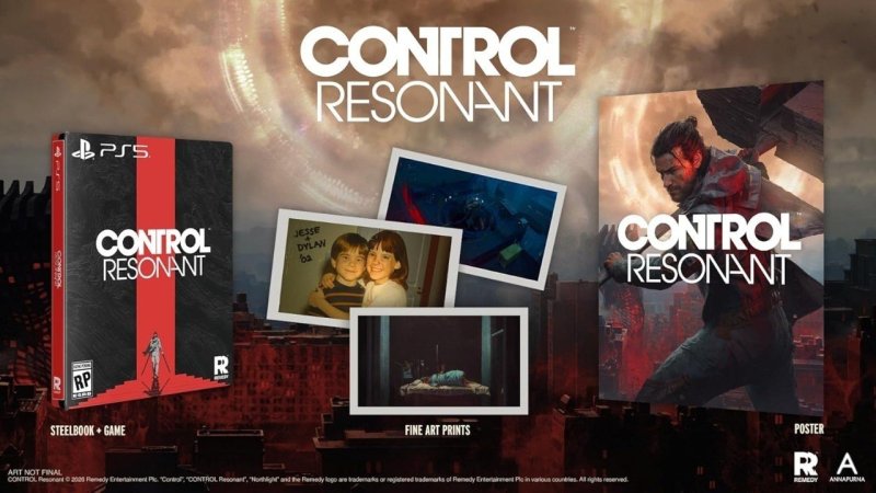 Control Resonant Steelbook Edition para PS5
