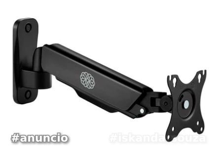 Suporte Articulado de Parede Para Monitor/TV Zinnia Fortress 100, 17~32 Pol. Preto, ZNO-FTRS100-BK01