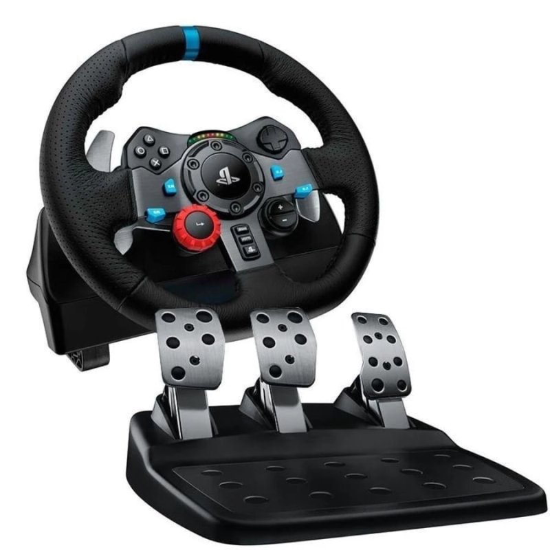 Volante de Corrida Driving Force c/ pedal Logitech G29 PS4