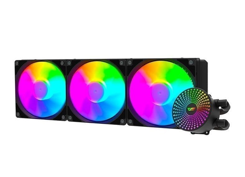 Water Cooler Aigo Darkflash DC360 Radiant, ARGB, 360mm, Preto, DC360BK