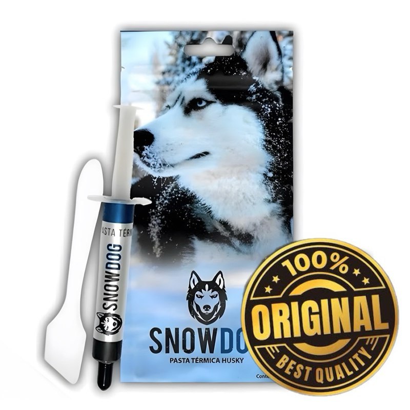 Pasta Térmica Husky SnowDog 1GB / 3GB 12,8W/m.K