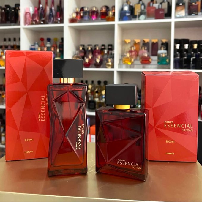 Kit Natura Essencial Safran Feminino e Masculino 100ml