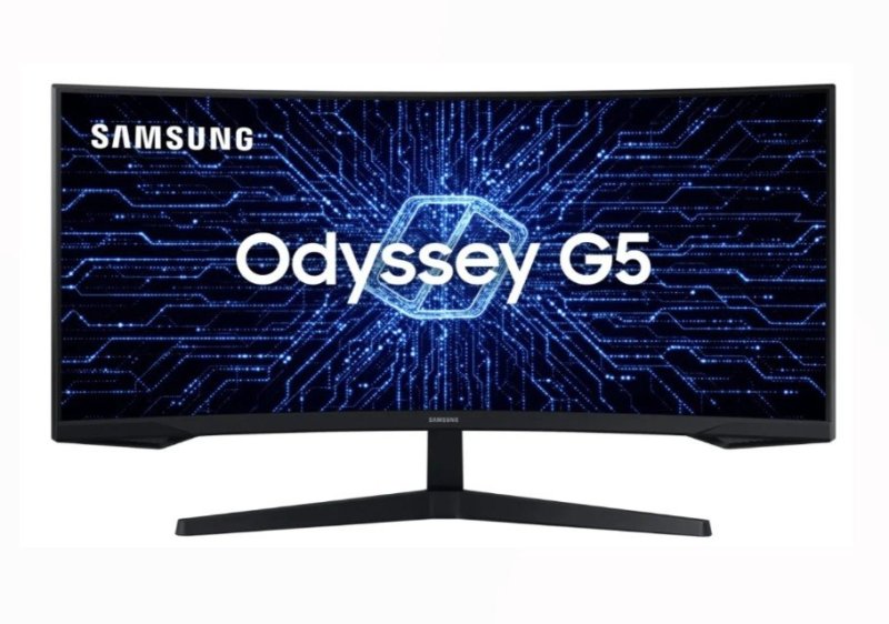 Monitor Gamer Curvo Samsung Odyssey 34" G5 165 Hz 1ms Ultrawide