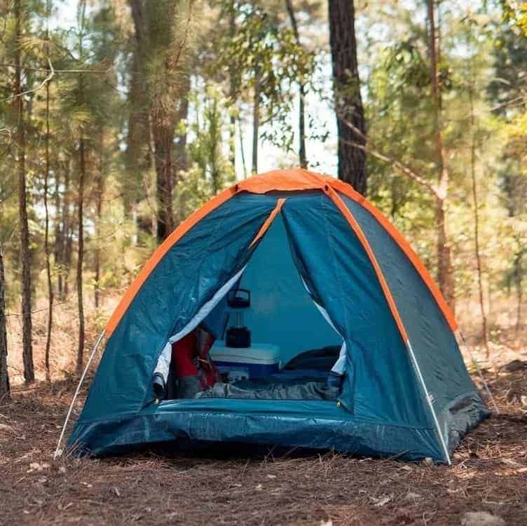 Nautika barraca de camping panda iglu para 2 pessoas com coluna d'água de 600mm