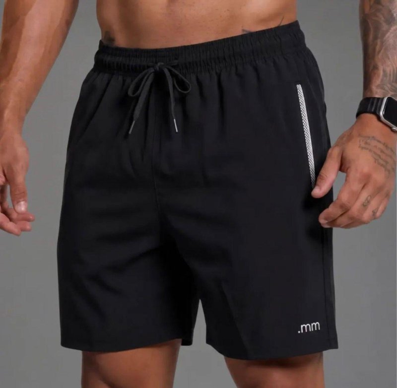 Bermuda Tactel Masculina Short Academia Praia Treino P Ao G3