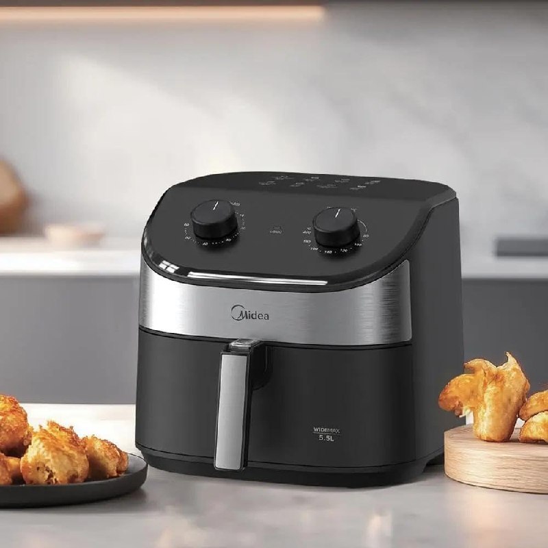 Fritadeira Air Fryer Midea Widemax 1900w 5,5L