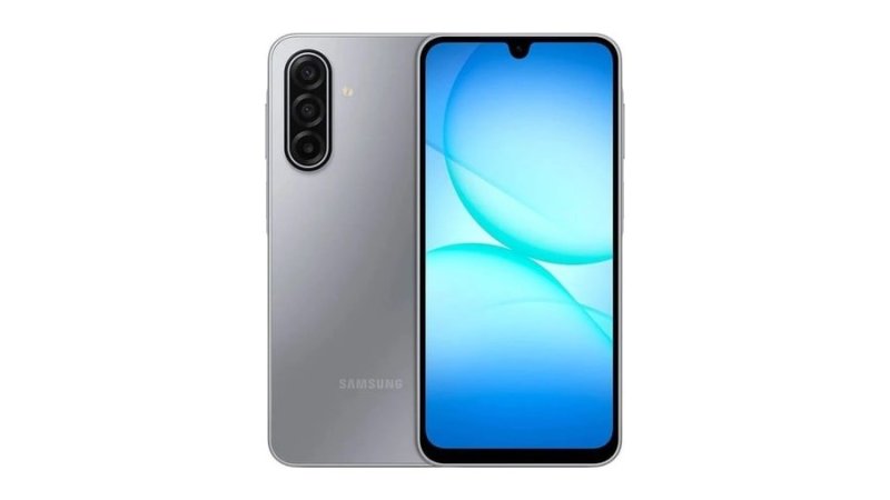 Smartphone Samsung Galaxy A17 5G, 128GB, 4GB RAM, NFC, Cinza Sm-A175F