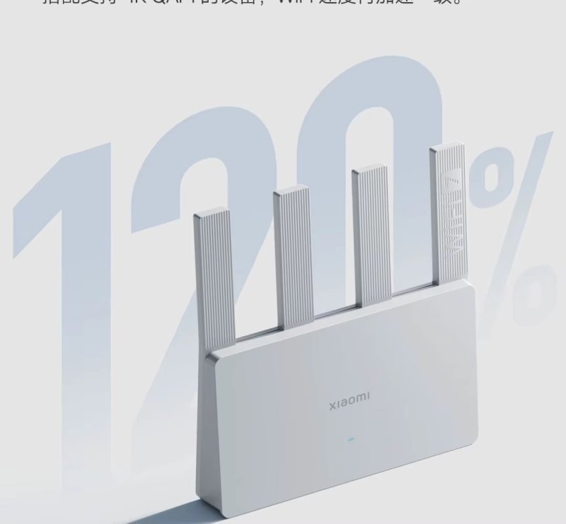 Xiaomi Router BE3600 WiFi 7 AX3570 Dual Band 2.4/5GHz 160MHz Mesh Gigabit para Jogos e Streaming