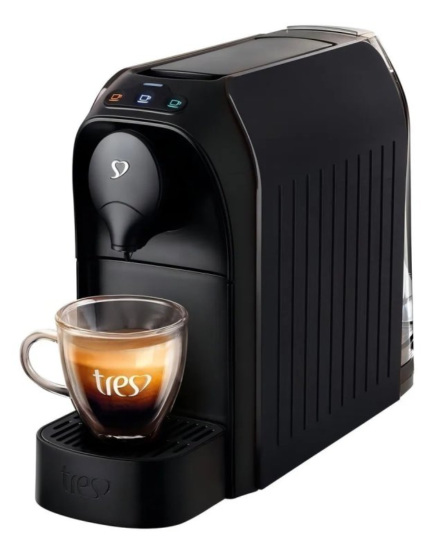 Cafeteira Passione Automática Multipressão Três Corações – Preto Brilhante