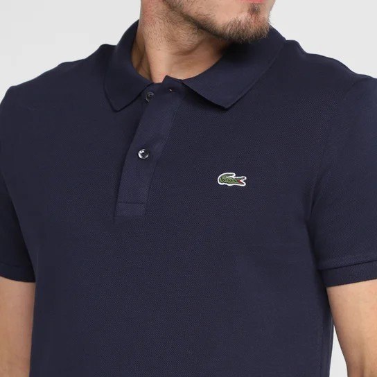 Polo Masculina Lacoste Slim Fit - Original