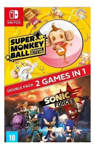 Double Pack: Super Monkey Ball: Banana Blitz HD + Sonic Forces