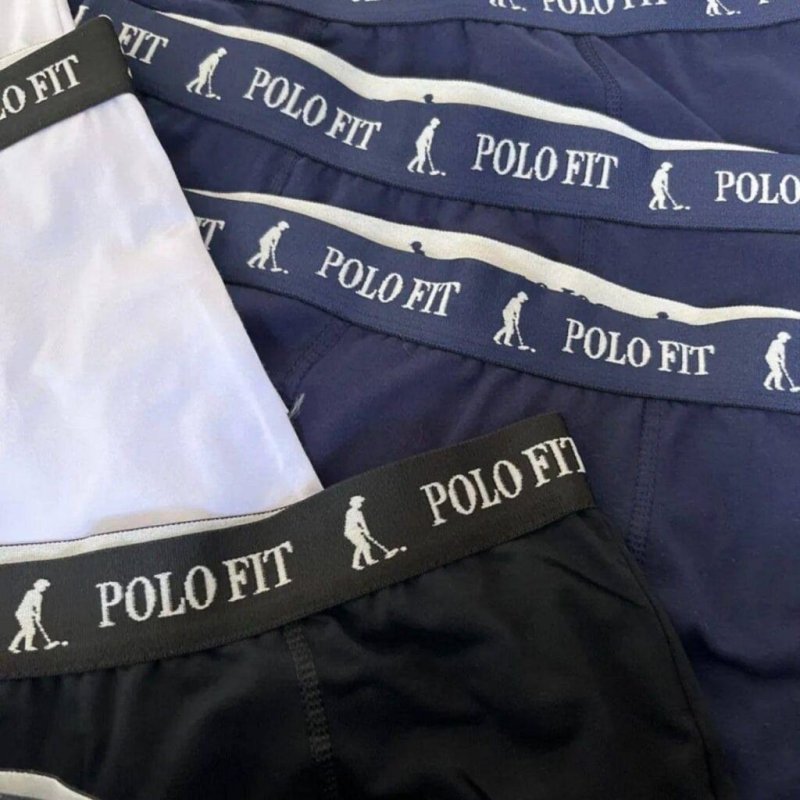 Kit 10 Cuecas Boxer Box Masculina Algodão