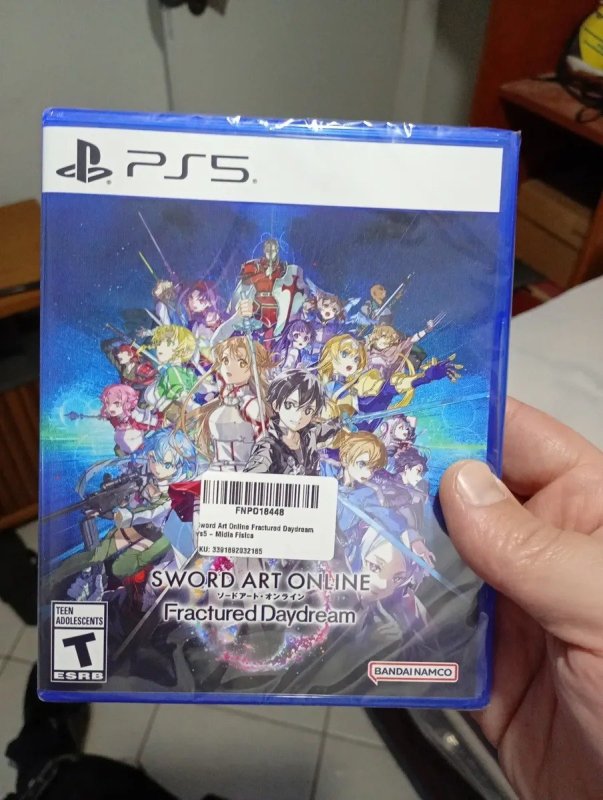 Sword Art Online Fractured Daydream para PS5 - Mídia Física