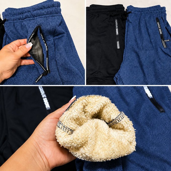 Calça Moletom de Lã Grossa com Frete Grátis