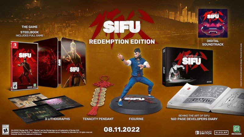 Maximum Entertainment Sifu: Redemption Edition Nintendo Switch com frete grátis