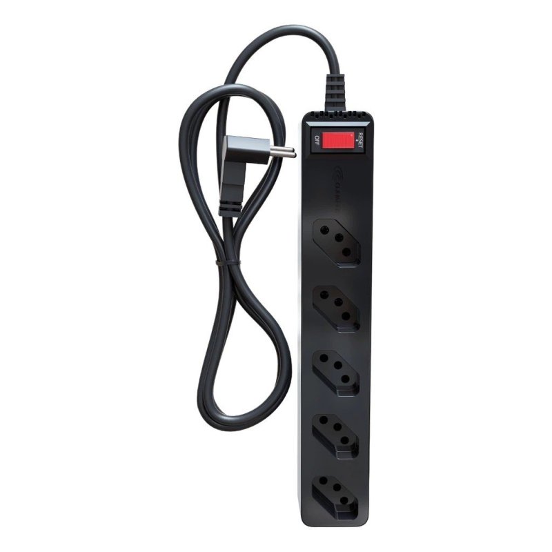 Filtro de Linha com Proteção Contra Surtos (Dps) Bivolt 5 Tomadas 3 Pinos iCLAMPER Energia 5 Lcf