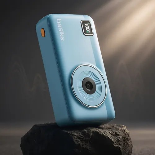 Carregador Portátil Potente 20000mah Powerbank Grande 22.5w Azul Celeste