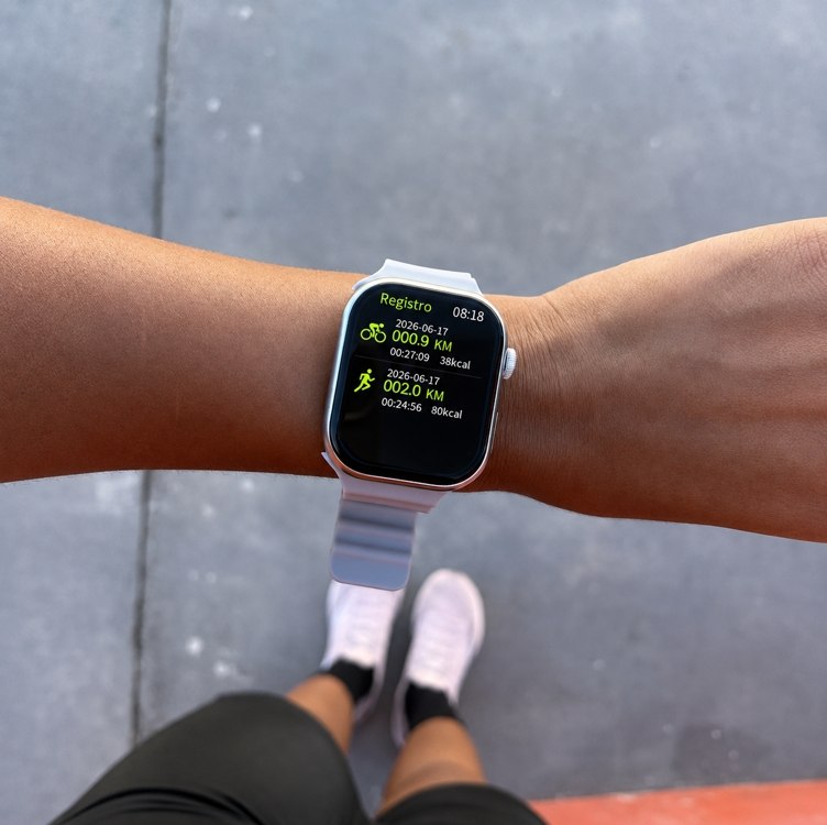 Smartwatch S10 Série 10 Relógio Digital Resistente à Água com ChatGPT, GPS e NFC