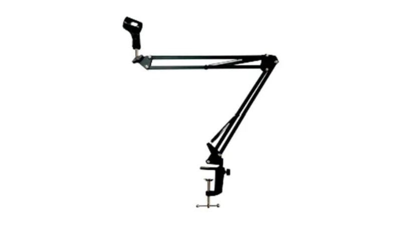 Suporte Para Microfone Universal Profissional Cor Preto