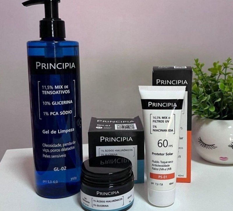 Principia Kit Completo Para Pele Sensível Com Fps 60
