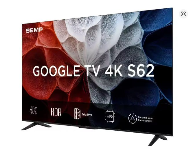 50" TCL 4K UHD LED Smart TV 50S62 with Google TV