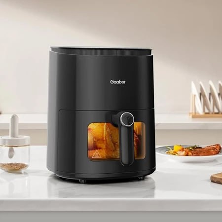 Fritadeira Elétrica Air Fryer Gaabor Duo Digital Touch sem Óleo 4.2L