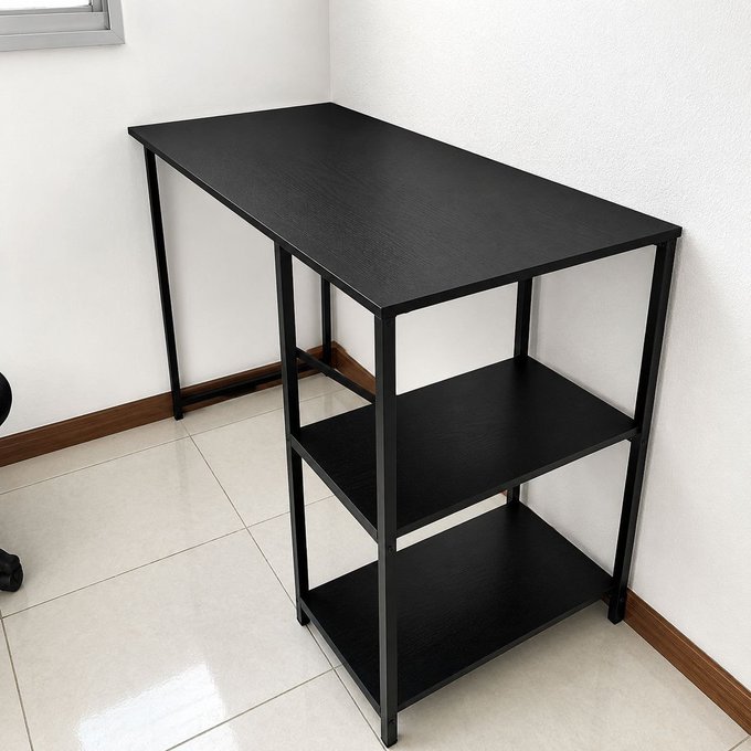 Mesa Escrivaninha Office Estudo Estilo Industrial 1,10m KLM Store