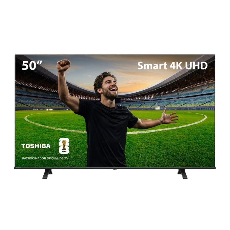 Smart TV DLED 50 4K Toshiba 50C350NS VIDAA 3 HDMI 2 USB Wi-Fi