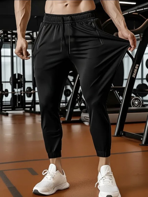 Calça Masculina Tactel Jogger Esportiva Academia Slim Treino