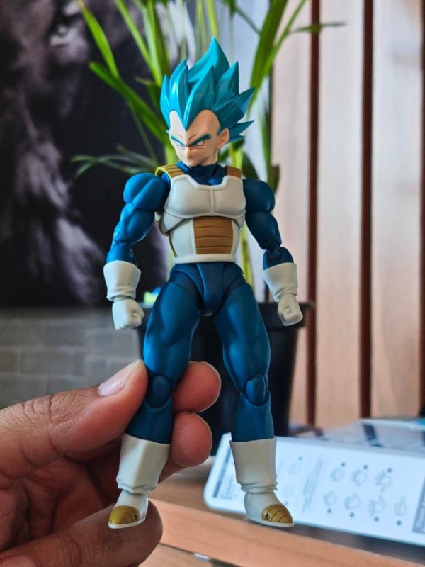 Super Saiyan God Super Saiyan Vegeta Unwavering Saiyan Pride - Dragon Ball Super - SH Figuarts - Bandai