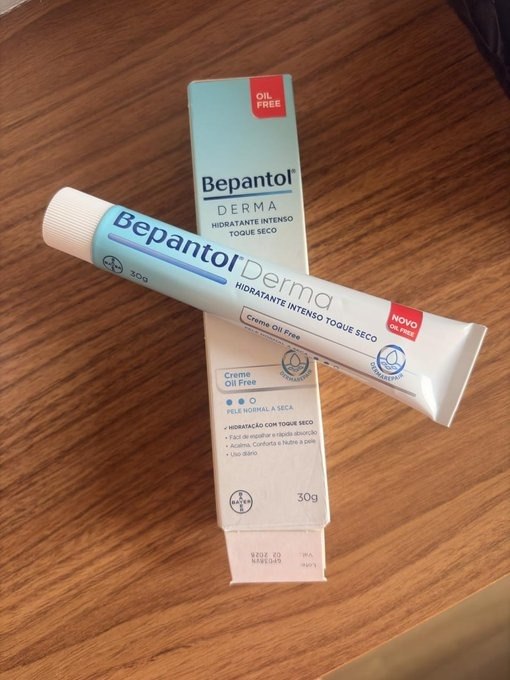 Bepantol Derma Toque Seco, Pele Normal a Seca, Hidratante Facial e Corporal, Oil Free, 30g