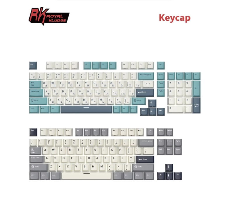 Kit Keycaps RK 98 Teclas