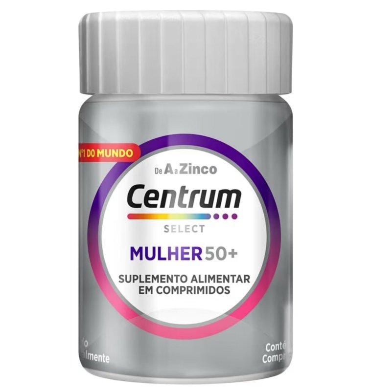 Centrum Mulher 50 Mais Multivitamínico, 30 Comprimidos
